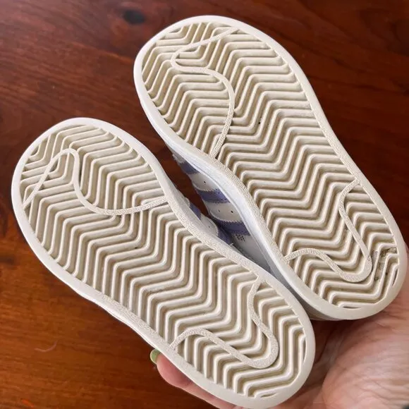 Adidas Toddler Girls Save The Bee's Superstar Sneakers- Sz. 9