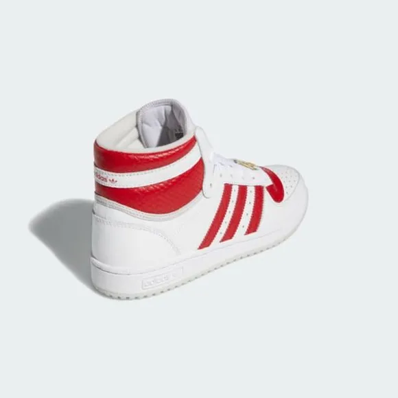 Adidas Top Ten RB Mid Womens Casual Shoes White Red HP9547 NEW Multi Sz