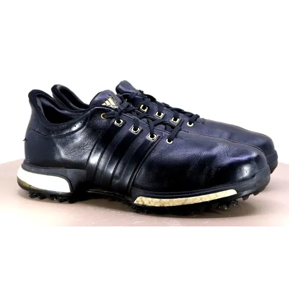 Adidas Tour 360 Men's Golf Shoes Size 9 Leather Black