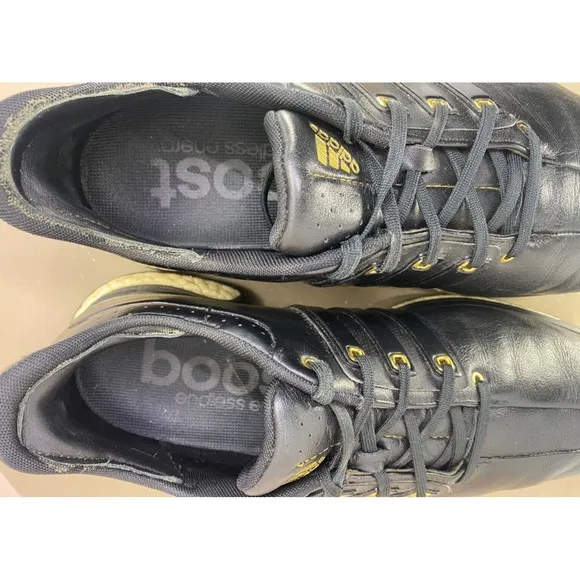 Adidas Tour 360 Men's Golf Shoes Size 9 Leather Black