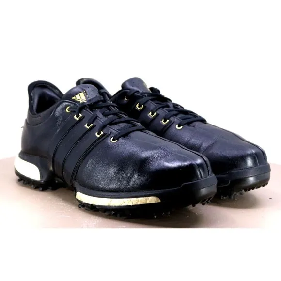 Adidas Tour 360 Men's Golf Shoes Size 9 Leather Black