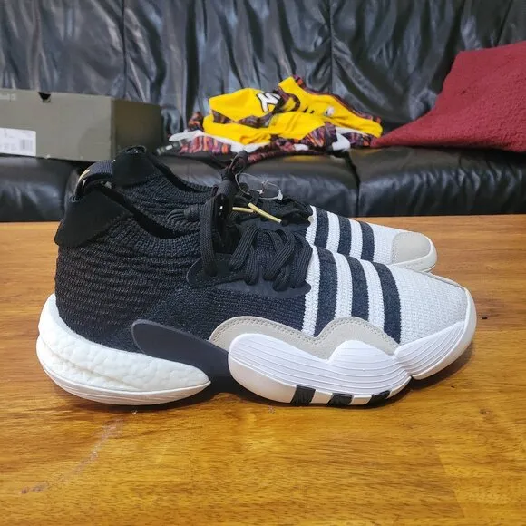 adidas Trae Young 2 II Super Villain Black White Low H06477 US 8 UK 7.5 Boost
