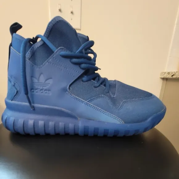 Adidas Tubular Men's Sz-7 Suede HighTop Lace-Up