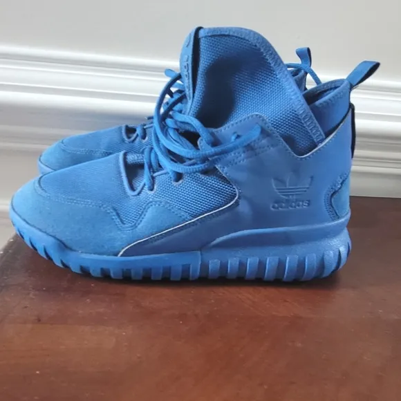 Adidas Tubular Men's Sz-7 Suede HighTop Lace-Up