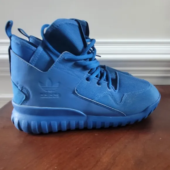 Adidas Tubular Men's Sz-7 Suede HighTop Lace-Up
