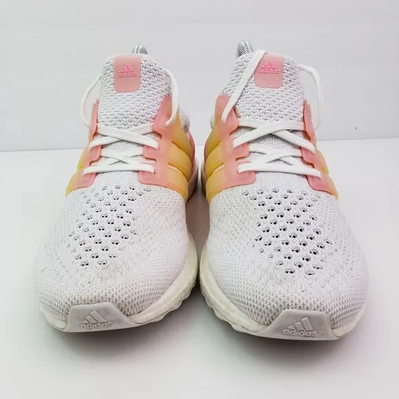 Adidas UltraBoost 5.0 DNA Womens Size 6.5 White Pink Sneaker Shoes GX9762