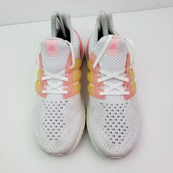 Adidas UltraBoost 5.0 DNA Womens Size 6.5 White Pink Sneaker Shoes GX9762
