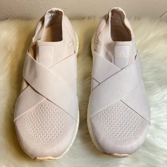 Adidas ULTRABOOST Slip On DNA Orchid Pink Womens Shoes Size 6