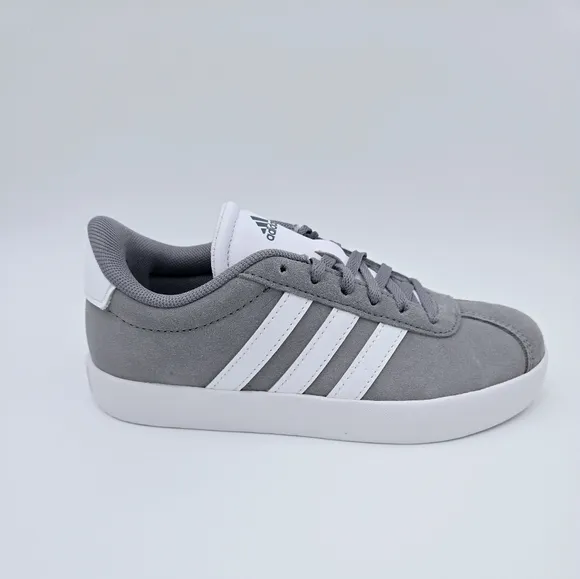 Adidas VL COURT 3.0 Ligth Grey/White Kids Shoes ID6314