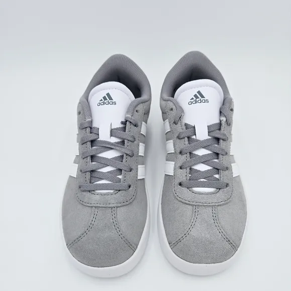 Adidas VL COURT 3.0 Ligth Grey/White Kids Shoes ID6314