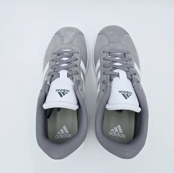 Adidas VL COURT 3.0 Ligth Grey/White Kids Shoes ID6314