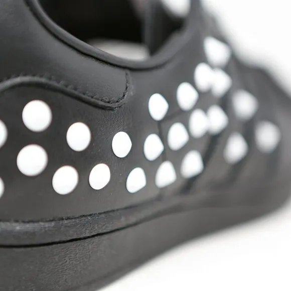 adidas Womens Superstar Studded Black White FV3343