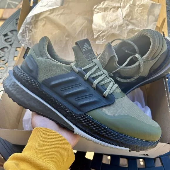 Adidas X_PLRBOOST Olive Strata Men's Athletic Shoes ID9583