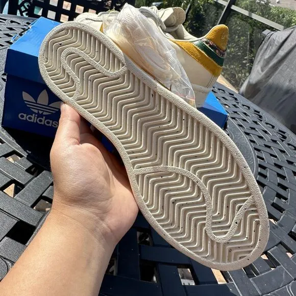 Adidas Yara Shahidi x Superstar Cream Legacy Gold Men's Shoes GZ2764 Size 4