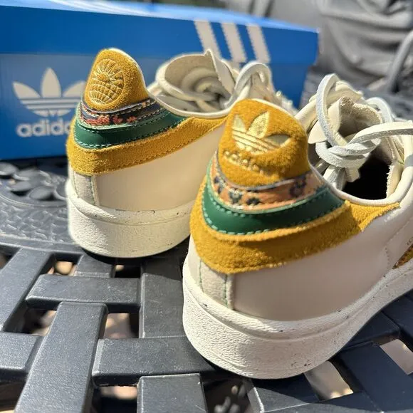 Adidas Yara Shahidi x Superstar Cream Legacy Gold Men's Shoes GZ2764 Size 4