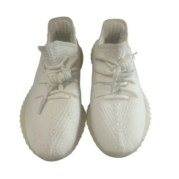 Adidas Yeezy Boost 350 V2 CP9366 Triple White Running Shoes Sneakers Size 6