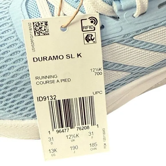 Adidas Duramo SL Run and Play Shoes ID9132 Kids Size 13