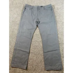 AG Adriano Goldschmied Pants Mens 40x34 The Protege Grey Denim Jean Straight Leg