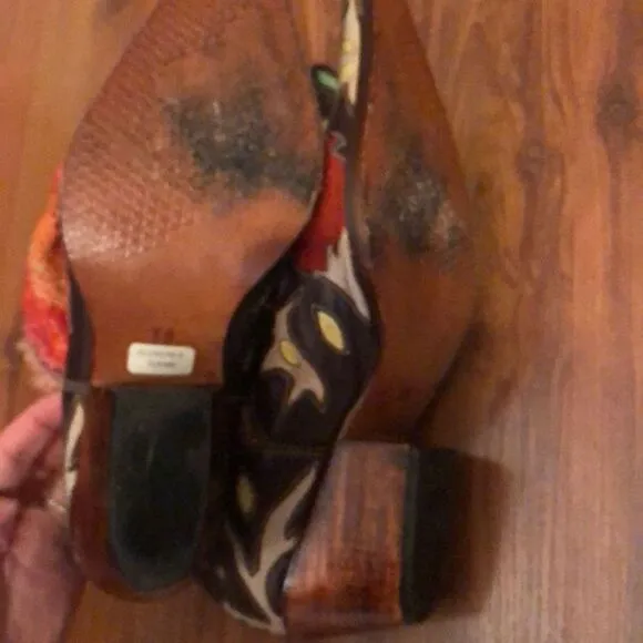 Agnes Florence Hand crafted unique cowboy boots ￼38