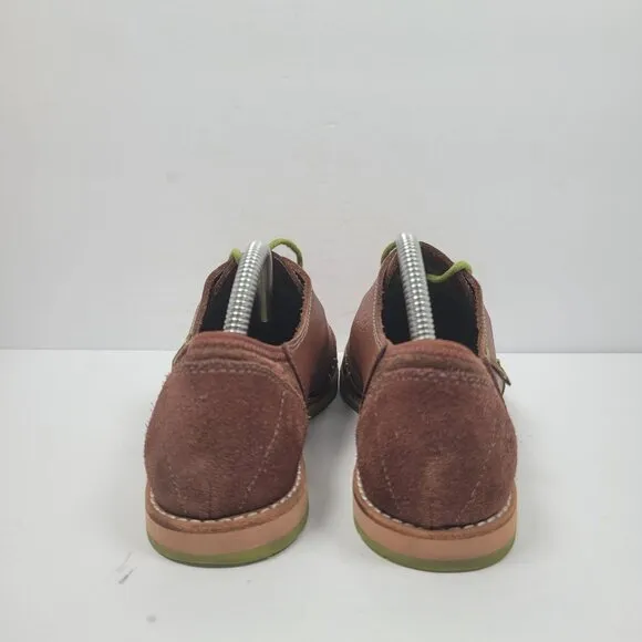 Ahnu Men's Brown Leather Casual Oxford Shoes F8014G US Size 8