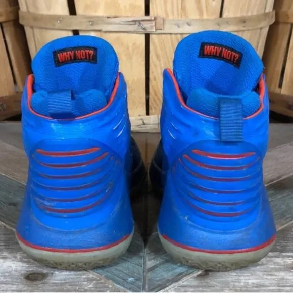 Air Jordan 32 BG Russell Westbrook Blue AA1254-400 Basketball Shoes Boys Size 5