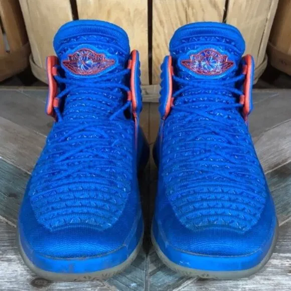 Air Jordan 32 BG Russell Westbrook Blue AA1254-400 Basketball Shoes Boys Size 5
