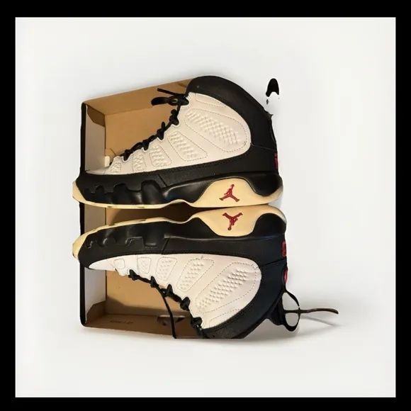 Air Jordan 9s black/white