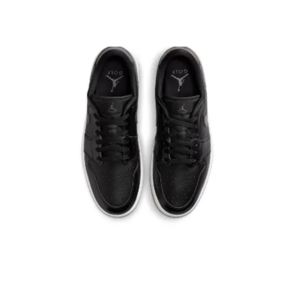 Air Jordan Men's 1 Low G Golf Shoes - Color: Black/Anthracite