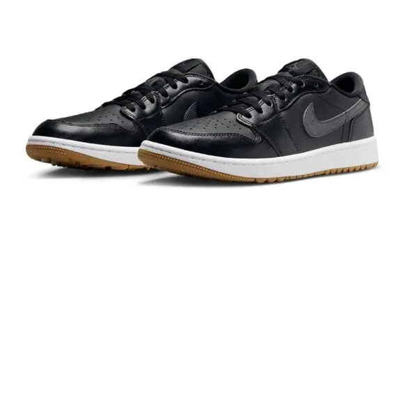 Air Jordan Men's 1 Low G Golf Shoes - Color: Black/Anthracite