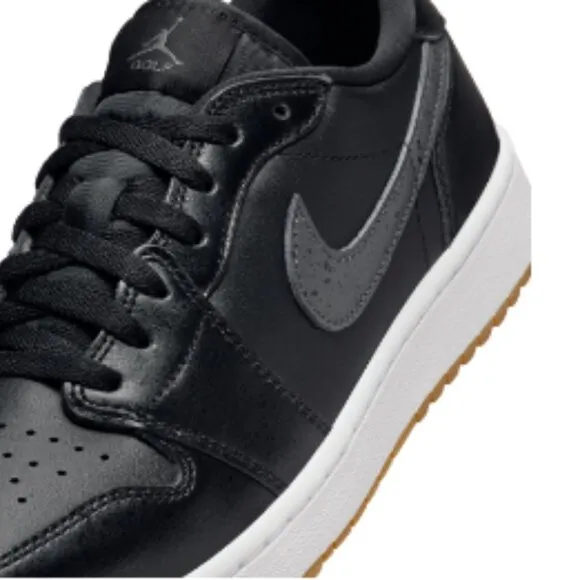 Air Jordan Men's 1 Low G Golf Shoes - Color: Black/Anthracite