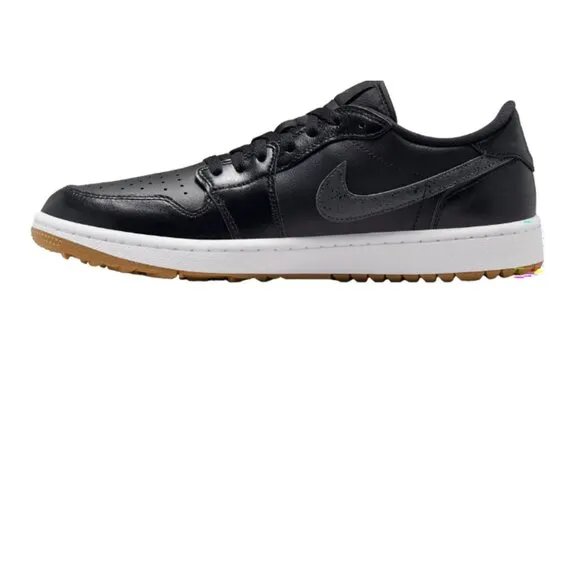 Air Jordan Men's 1 Low G Golf Shoes - Color: Black/Anthracite