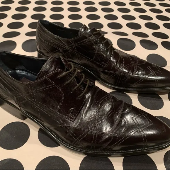 Aldo Brue leather shoes size 7Made in ItalyUsed once (as seen on the soles)