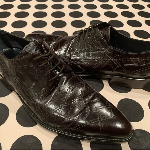 Aldo Brue leather shoes size 7Made in ItalyUsed once (as seen on the soles)