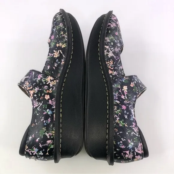 Alegria Women's Paloma Pal-7504 Black Leather Mary Jane Shoes Size 39 (US 8.5-9)