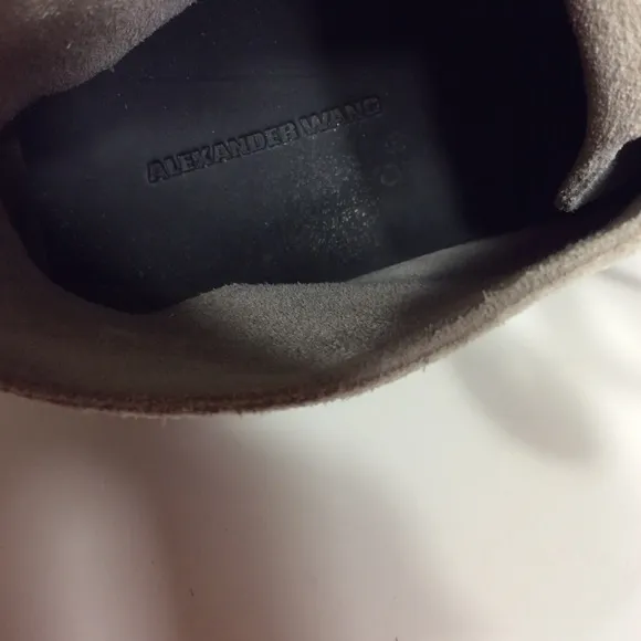 Alexander Wang Suede Leather Sneakers Sz 36