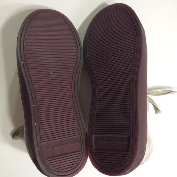 Alexander Wang Suede Leather Sneakers Sz 36