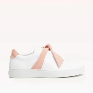 Alexandre Birman Clarita Sneakers in Pink White Suede Size 38 (US 8)