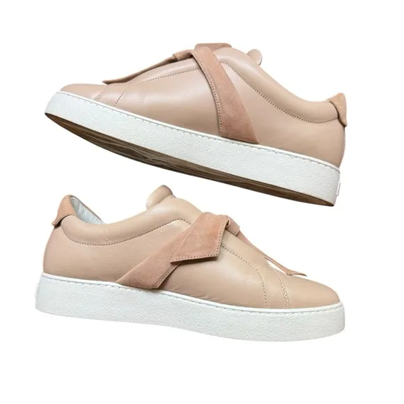 Alexandre Birman Women's Nude Clarita Sneakers Size 40