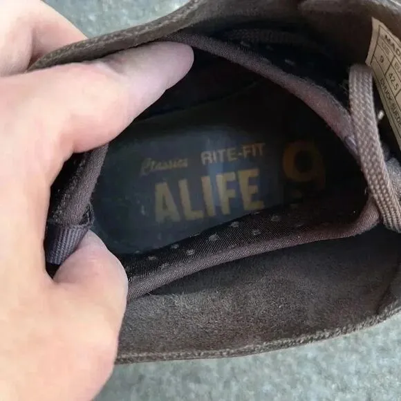 Alife Chuck Suede Chukka Sneakers Men’s Sz 9