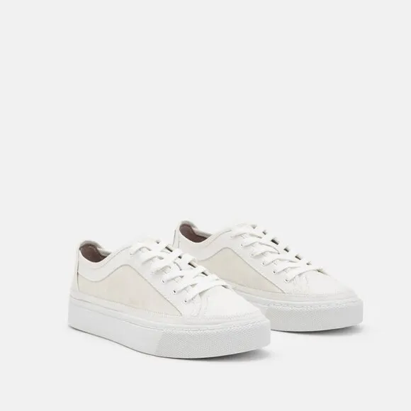 All Saints Milla Suede Lace Up Sneakers