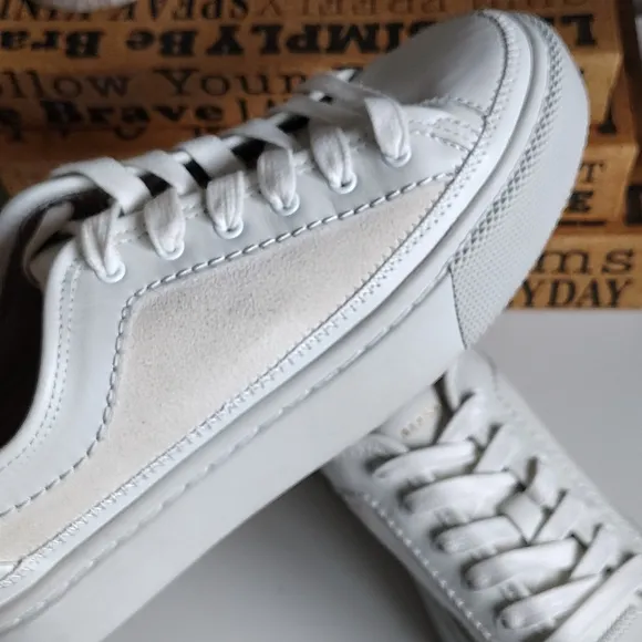 All Saints Milla Suede Lace Up Sneakers