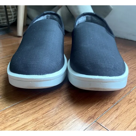 Allbirds Men's Tree Black Wool Loungers, men’s slip on shoes