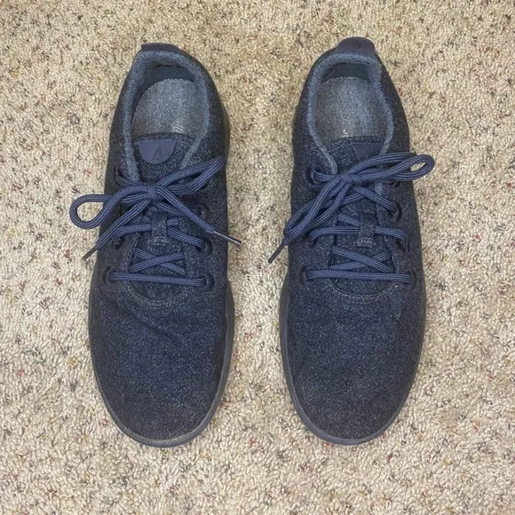 Allbirds Men’s Tree Runners Size 11 Navy Blue