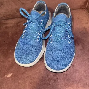 Allbirds Tree Dasher 2 Women's Blue Running Shoes Size 8.5