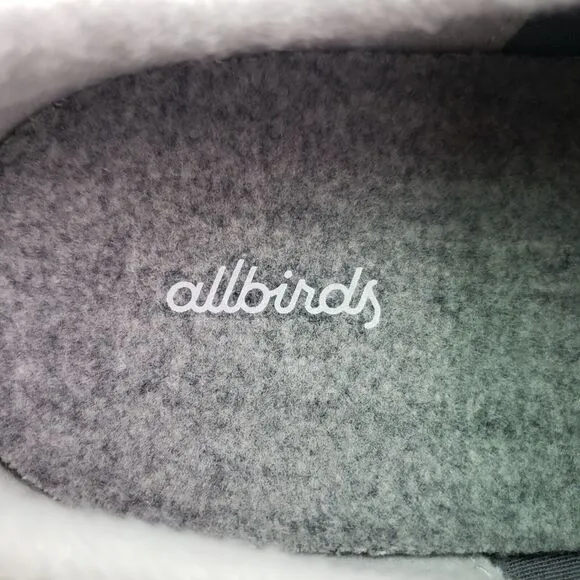 Allbirds Wool Runner RAGA Logo Mens Size 13 Gray Lace Up Casual Sneaker Shoes