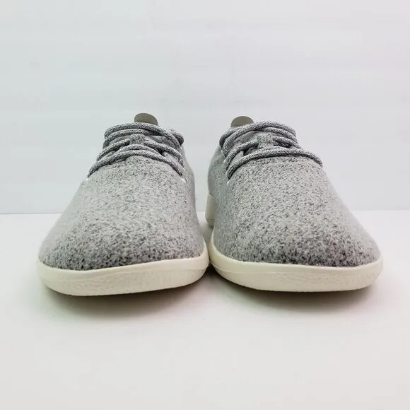 Allbirds Wool Runner RAGA Logo Mens Size 13 Gray Lace Up Casual Sneaker Shoes