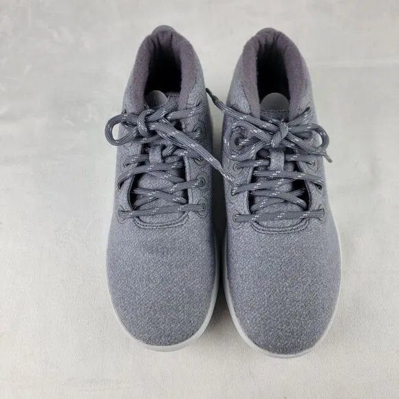 Allbirds Wool Runner Up Mizzles Women's Shoes Sz 11 Gray/Purple Casual Lace Up‎