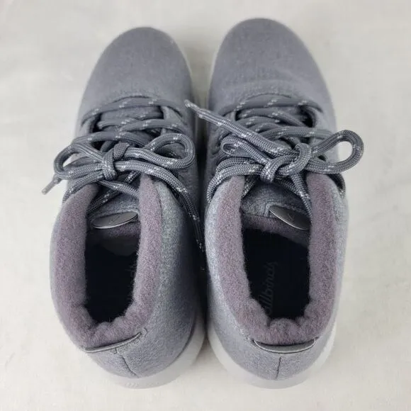 Allbirds Wool Runner Up Mizzles Women's Shoes Sz 11 Gray/Purple Casual Lace Up‎
