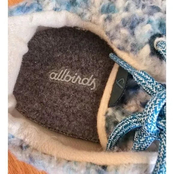 Allbirds Wool Runners WR Aqua Blue Shoes Mens Size 10