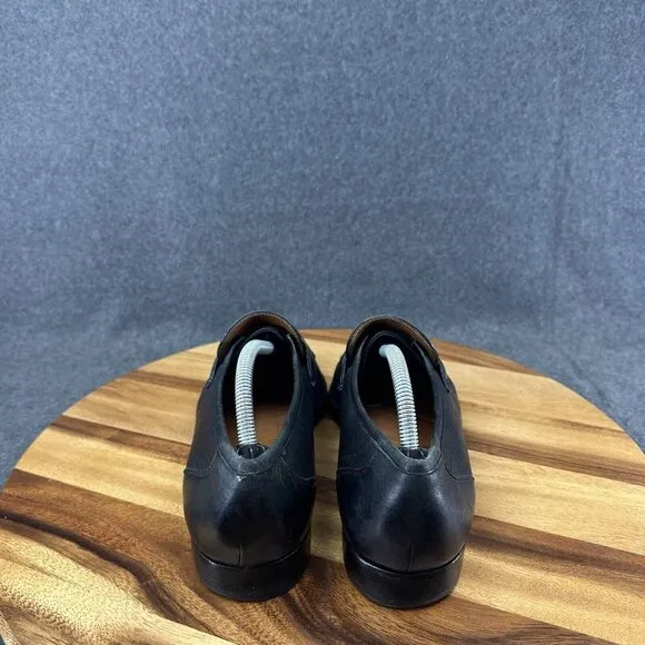 Allen Edmonds Bergamo Leather Loafer Shoes Black Size 10D 49010